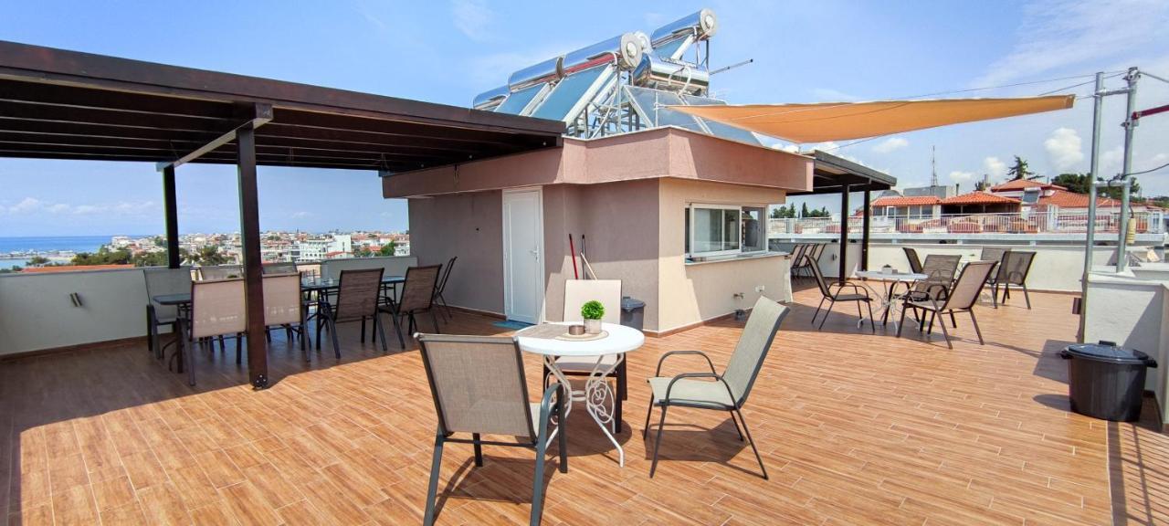 Nea Kallikrateia Sea Star Apartments Kallikratia المظهر الخارجي الصورة
