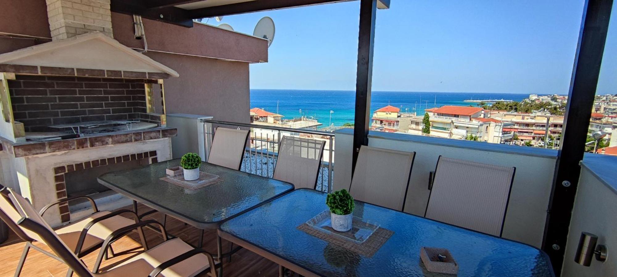 Nea Kallikrateia Sea Star Apartments Kallikratia المظهر الخارجي الصورة