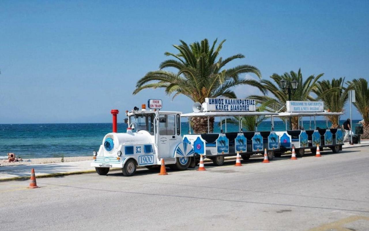 Nea Kallikrateia Sea Star Apartments Kallikratia المظهر الخارجي الصورة